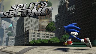 Sonic Unleashed: Cinematic Action Movie Edition  Gameplay with Split/Second Music