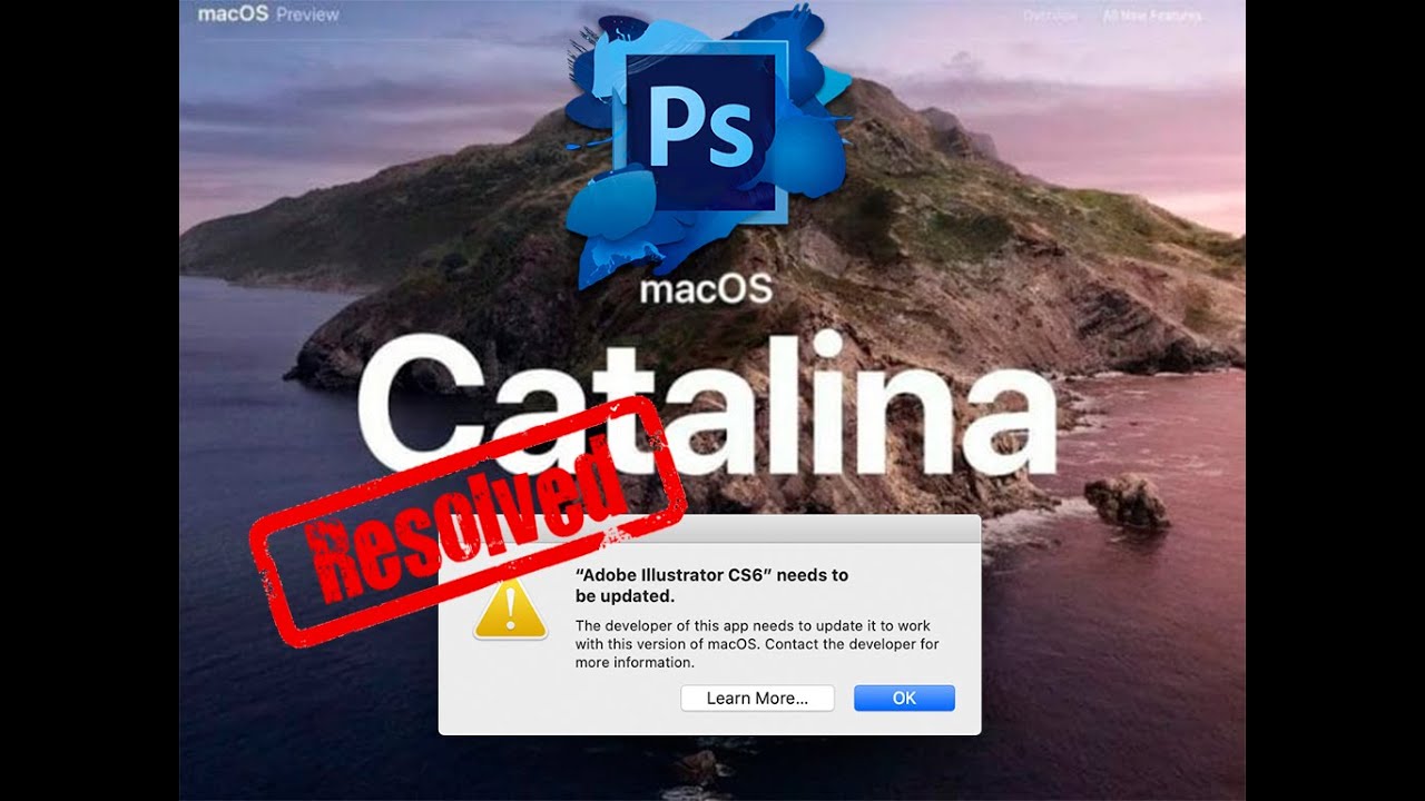 photoshop cs6 mac catalina crack