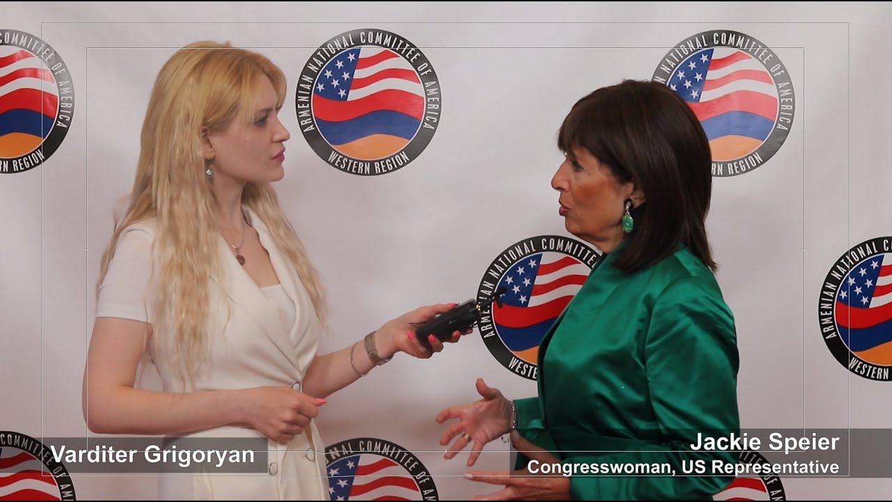 Varditer Grigoryan Interviews with U.S. Representatives Jackie spier & Adam Schiff