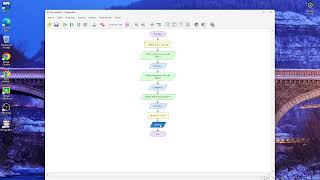 Descargar e instalar flowgorithm y ejemplo de diagrama de flujo