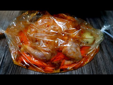 ПЛОВ В РУКАВЕ. Вкуснее чем классичекий рецепт плова! Рецепт плова из курицы в рукаве.