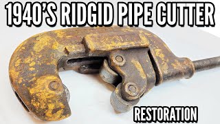 Restoring a Crusty Ridgid Pipe Cutter