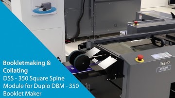DSS-350 Square Spine Module for Duplo DBM-350 Booklet Maker
