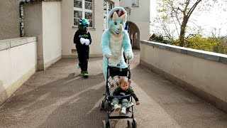 Easter in Berlin ๐ฐ Puschel's Big Easter Fursuit Walk for Furries, Fursuiters, and Furs ๐ธโจ