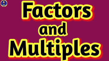 Factors and Multiples | Finding factors and multiples | Tamil #factors #multiples #tamil