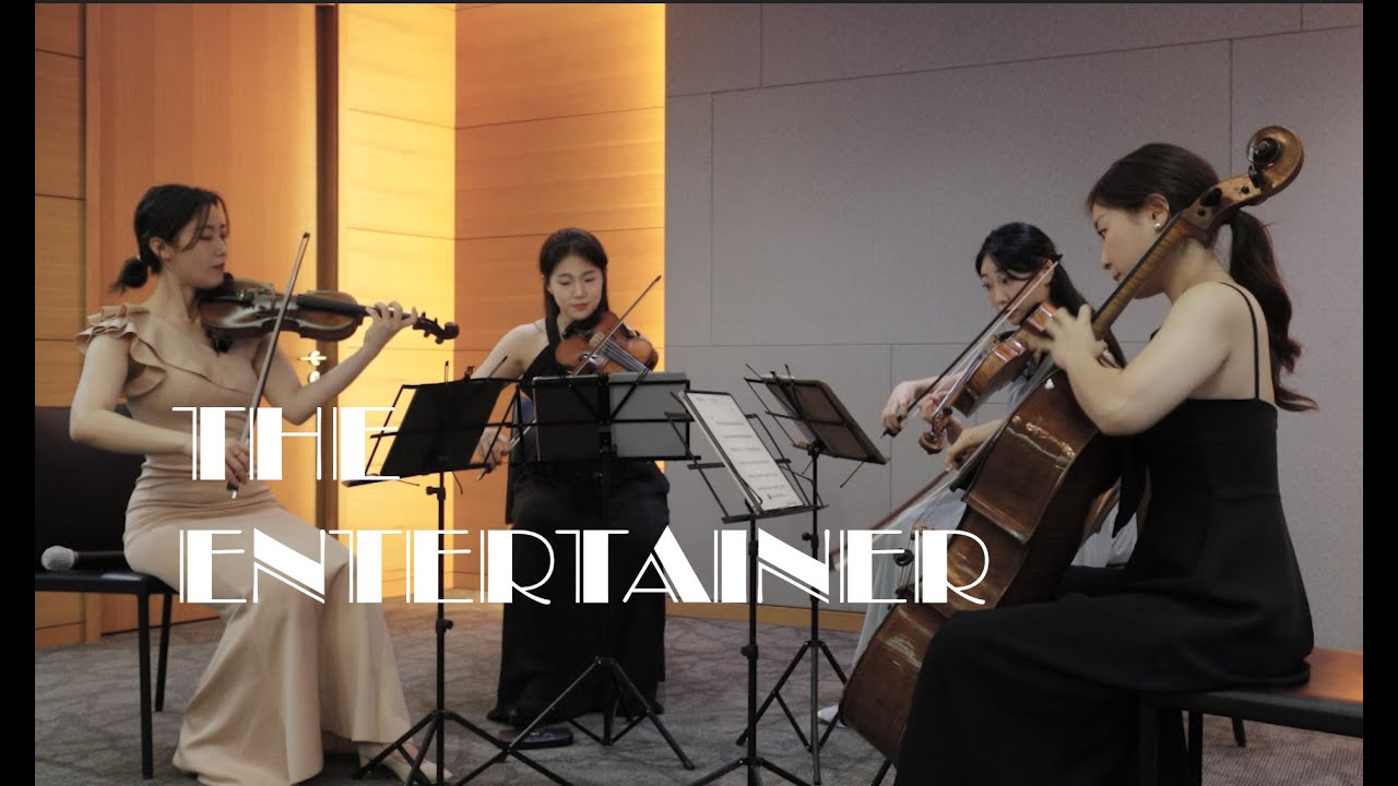 The Entertainer Scott Joplin . String Quartet Q - YouTube