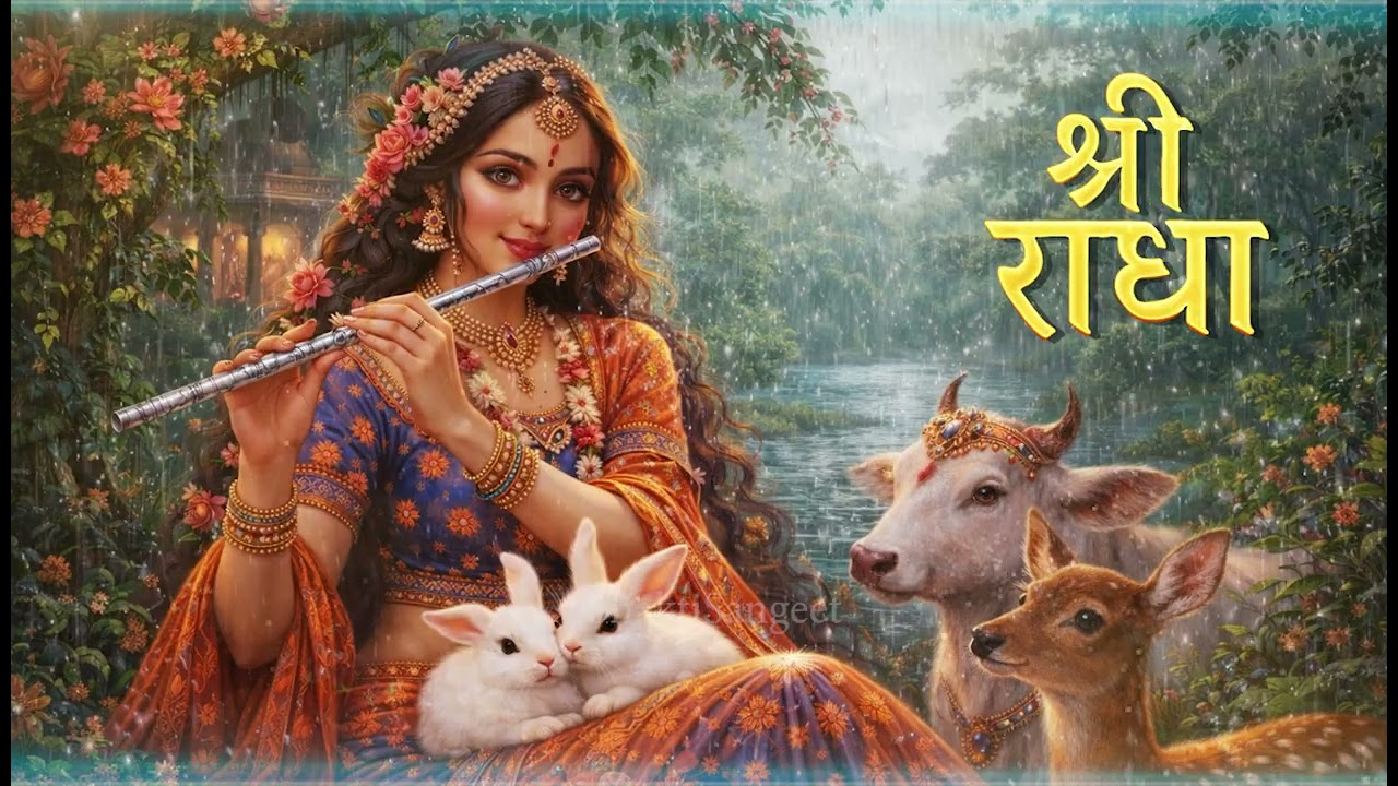🍃 राधा राधा नाम सुमिरन 8 AM | Naam Jaap Radha Krishna Bhakti Sangeet 2026 | Shree Radha Rani Bhajans