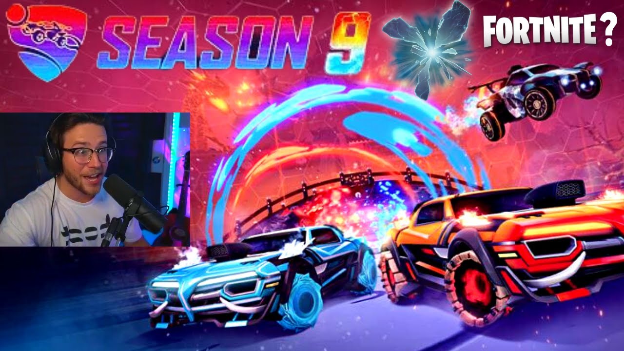 THERE'S A FORTNITE RIFT IN ROCKET LEAGUE??? Season 9 Teaser Trailer ...