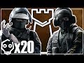 Dropping 20 Kills, An Ace, And Multiple Clutches - Rainbow Six Siege