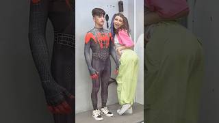 Invisible Spider-man in love minute #dichik0 #pranks #shorts
