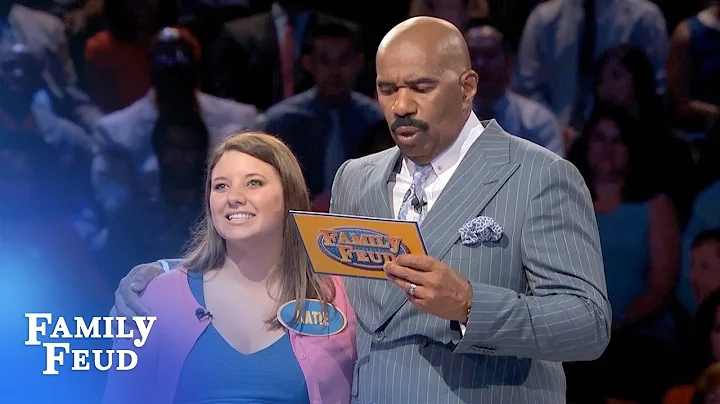 Kerrie and Katie are ready to PLAY... | Family Feud