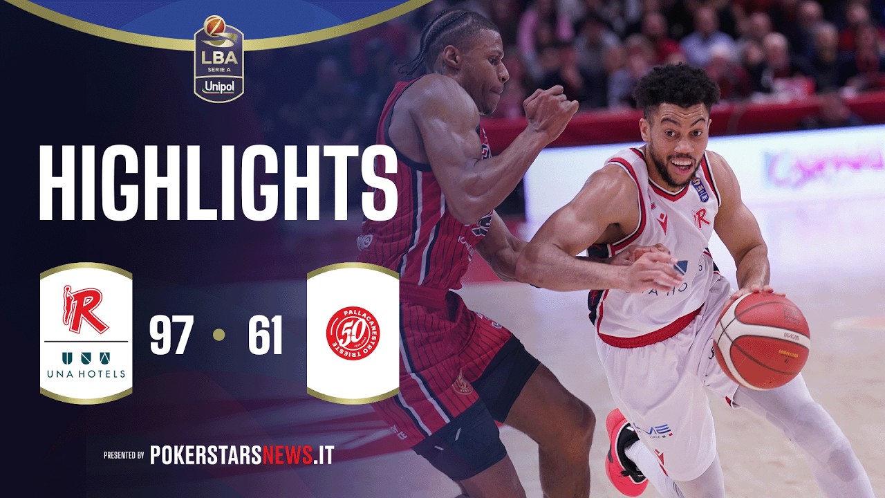 UNA Hotels Reggio Emilia - Pallacanestro Trieste | PokerstarsNews Highlights SerieA Unipol 2025/2026