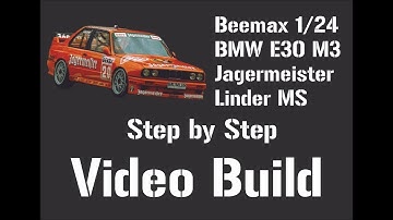 Beemax 1/24 BMW E30 M3 Step By Step Build Part 2