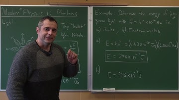 Tupaj: Regents Modern Physics Video 1, Photons