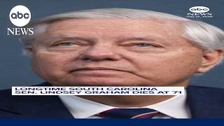 Longtime South Carolina Sen. Lindsey Graham dies at 71