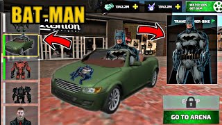 New Update Bat-Man Drive Green transformer Car | Green transformer Car New Gameplay Video