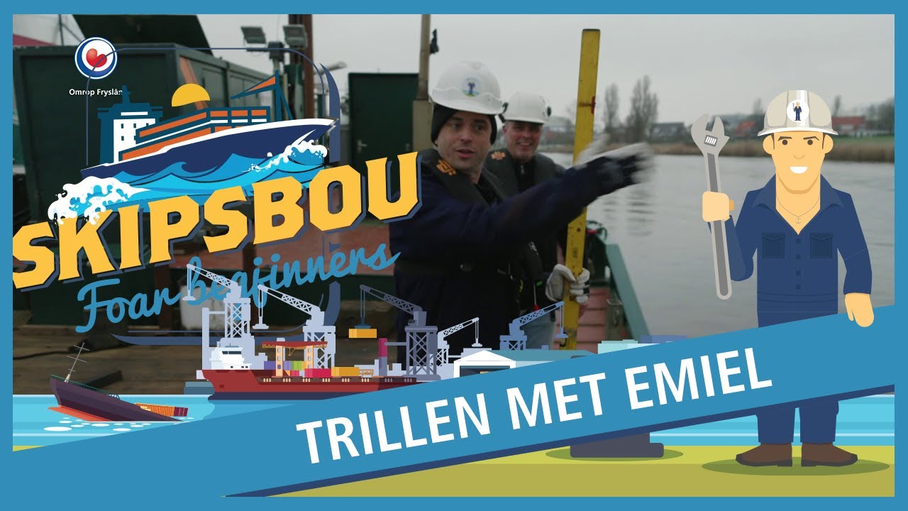 SKIPSBOU FOAR BEGJINNERS: Emiel trilt mee met een beton- en waterbouw
