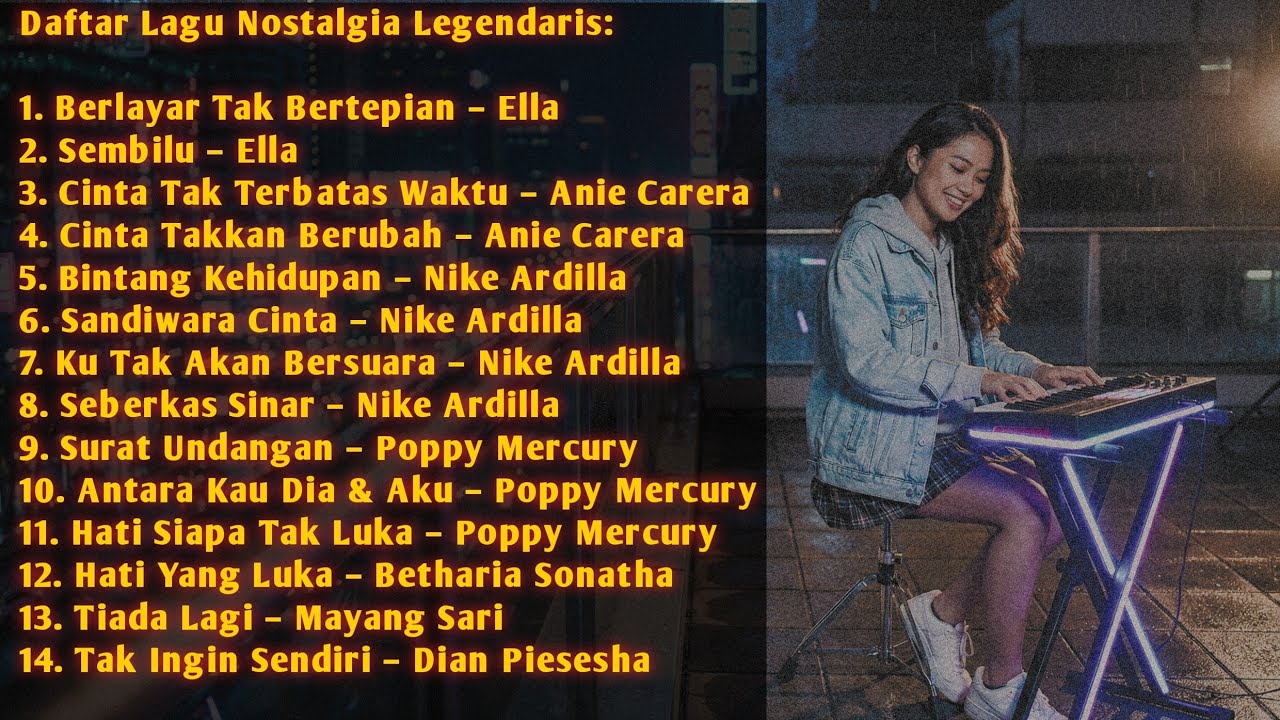 FULL ALBUM NOSTALGIA LEGENDARIS | Versi Pop & Slow Rock Cover 