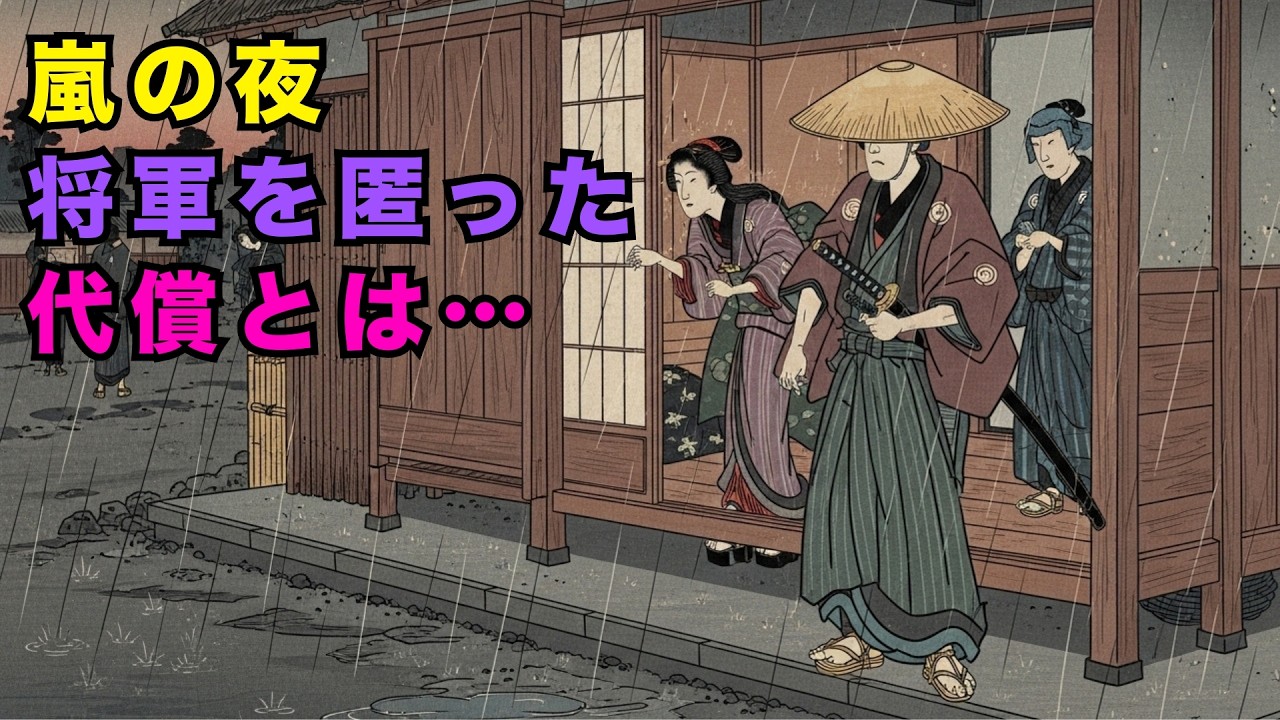 嵐の夜、未亡人が将軍を匿った——その一夜がすべてを変えた