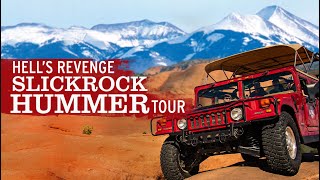 Moab Hell's Revenge Trail - Slickrock Hummer Tour