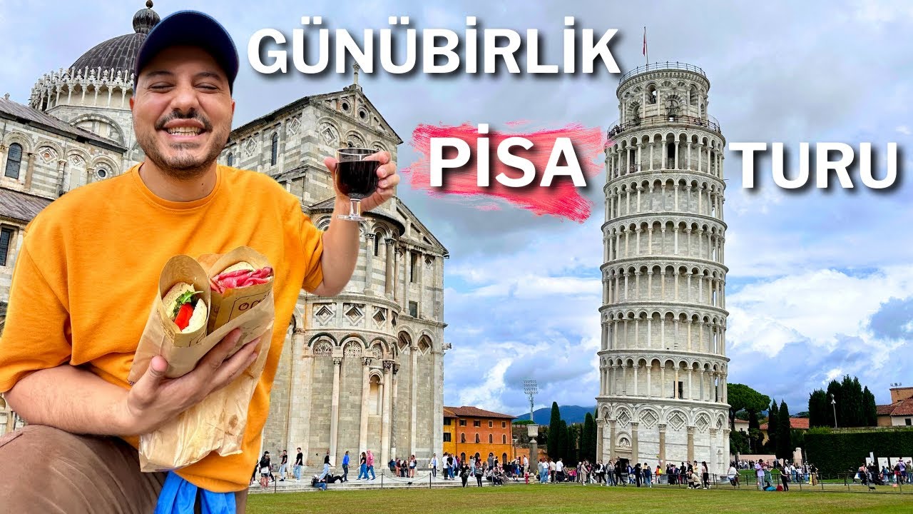 İtalya’nın İKONİK Şehri I PİSA Gezilecek Yerler – Pisa Vlog 