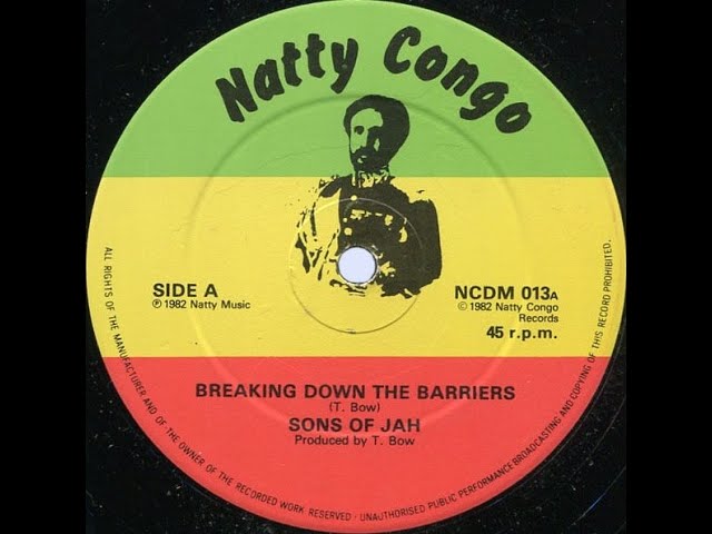 英12” Sons Of Jah Breaking Down The Barriers / Barrier Dub NCDM013 NATTY CONGO /00250 Sons Of Jah - Breaking Down The Barriers - YouTube