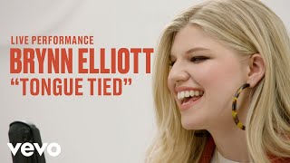 Video thumbnail of "Brynn Elliott - "Tongue Tied" Live Performance | Vevo"