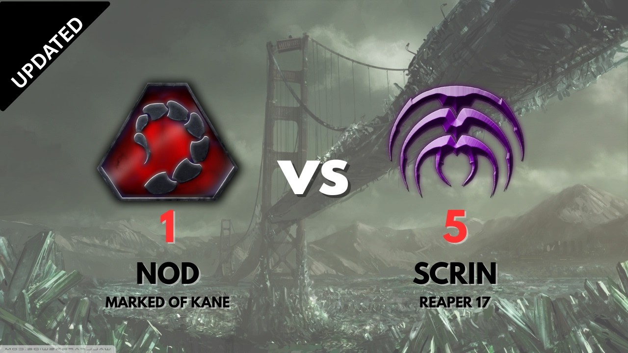 1 NOD vs 5 Brutal AI MAX GRAPHICS 60 FPS (Tiberium Gardens VI) 