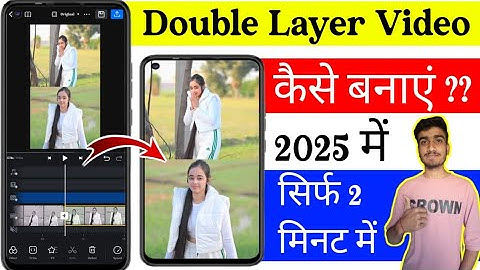 Two Layer Video Editing In Vn || Double Layer Video Kaise Banaye || Vn Video Editor ||