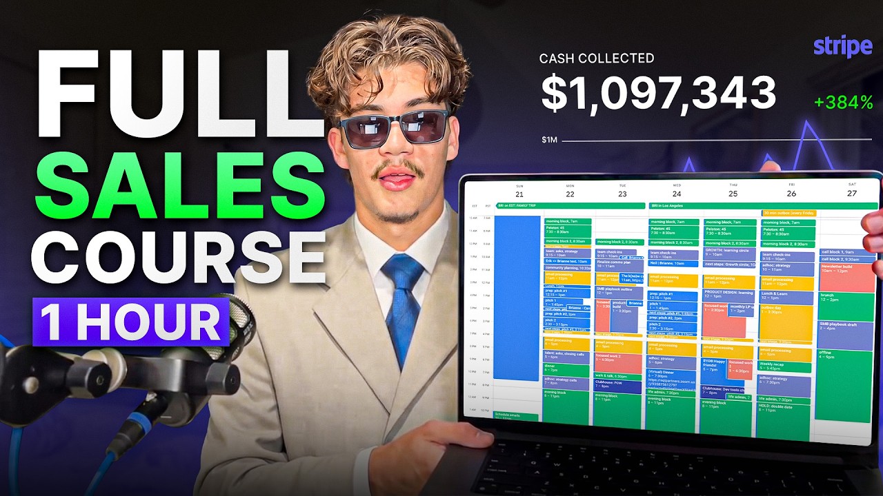 Sales Full Course FREE Remote Sales Course l Full 90 Day Roadmap - YouTube