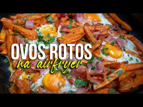 Como Fazer Ovos Rotos na Airfryer