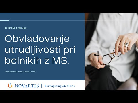 Obvladovanje utrudljivosti pri bolnikih z multiplo sklerozo