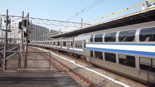 [FHD]E217系 Y-4編成+Y-135編成 大船駅発車