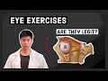 EYE EXERCISES to improve your eyesight (is this legit?) | Optometrist Explains