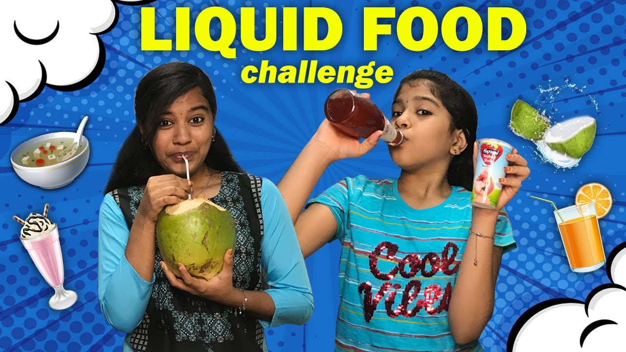 🔥We ate only *LIQUID FOOD* for 24 hrs || Food Challenge Tamil😋 || Preetha Ammu💞 || Ammu Times ||