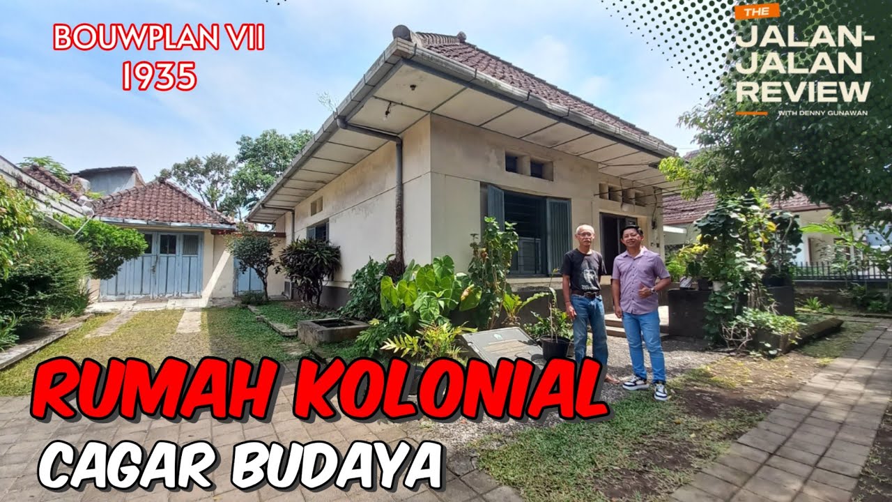 Rumah Kolonial Cagar Budaya | #JalanJalanReview with Denny Gunawan