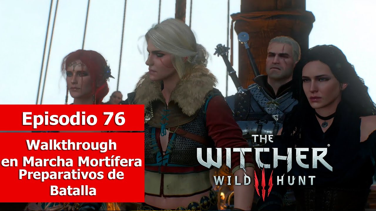 The Witcher 3 Preparativos De Batalla