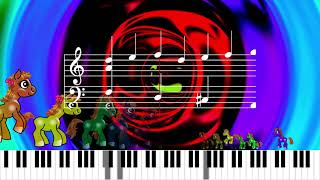 J. S. Bach - English Suites - Suite No. 6 in D minor - VI Gavotte I - BWV 811 - Dancing Ponies