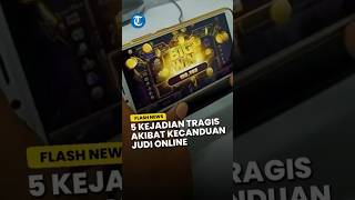 5 Kejadian Tragis Akibat Kecanduan Judi Online, Anak Bunuh Ibu Kandung Hingga Polwan Bakar Suami