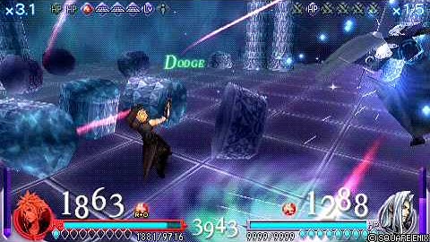 Dissidia: Final Fantasy - Cloud vs Sephiroth (Limits)