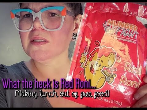 Small Discount Grocery Haul and Making the Red Roni from last week's ...