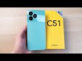 REALME C51 - КРАСИВЫЙ И БОЛЬШОЙ БЮДЖЕТНЫЙ СМАРТФОН!