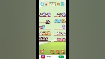 Cat Sort Level 123 with Puzzle_Daddy