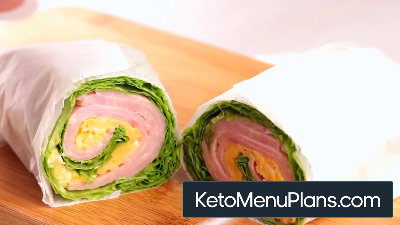 Keto Ham and Cheese Wraps YouTube