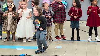 Scarlett & Mason's Christmas program 2024