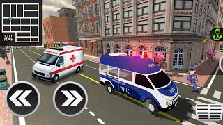 Police Ambulance Rescue Driving #3 - 911 Emergency Ambulance Games 2021