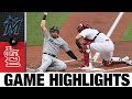 Marlins vs. Cardinals Game Highlights (6/14/21) | MLB Highlights