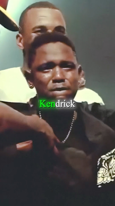 Why Kendrick Lamar CRIED on Stage 🥺💔