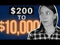 How to get started SAVING AN EMERGENCY FUND-From $200 to $10,000