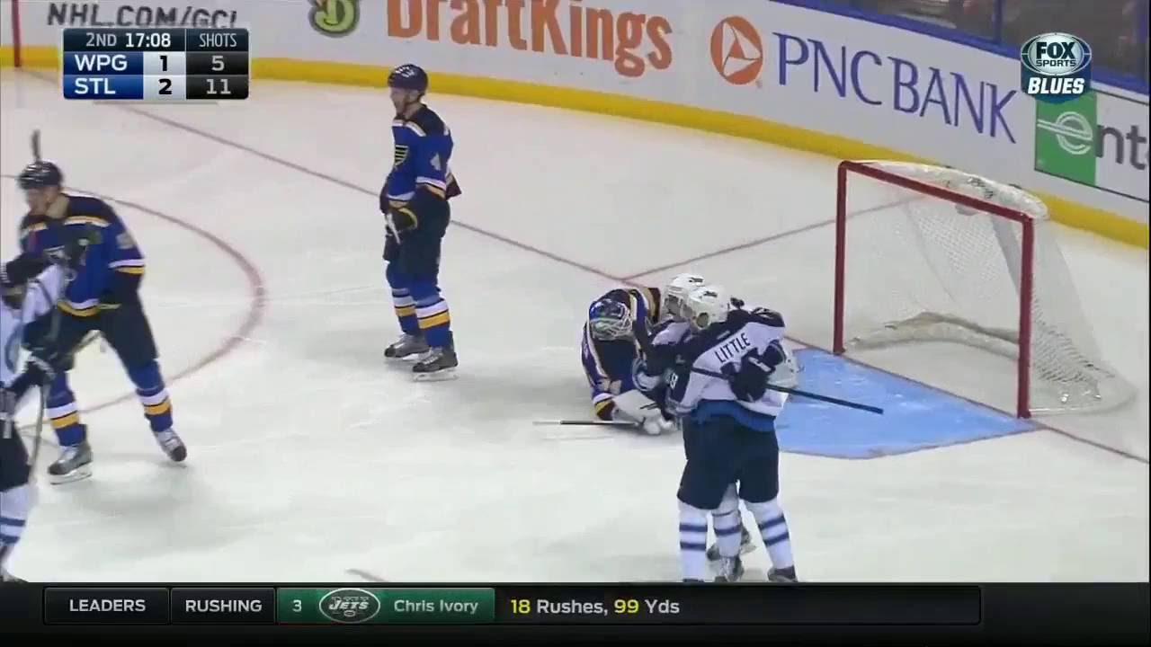 nhl hockey today Bryan Little 2-2 Goal vs Blues Nov 16 2015